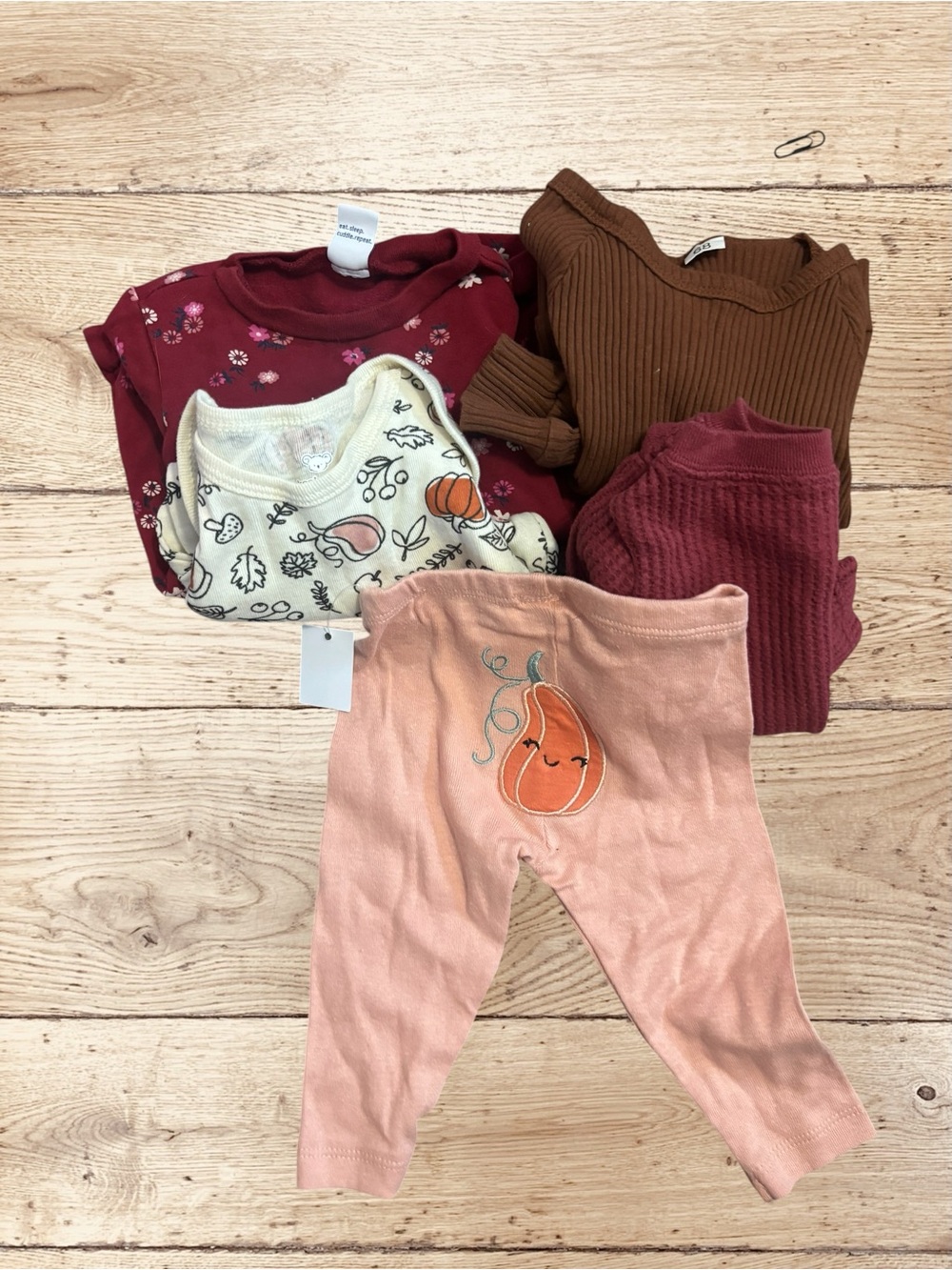Baby Girl Clothing Bundle 3–6 Months | Fall | 5 Pieces
